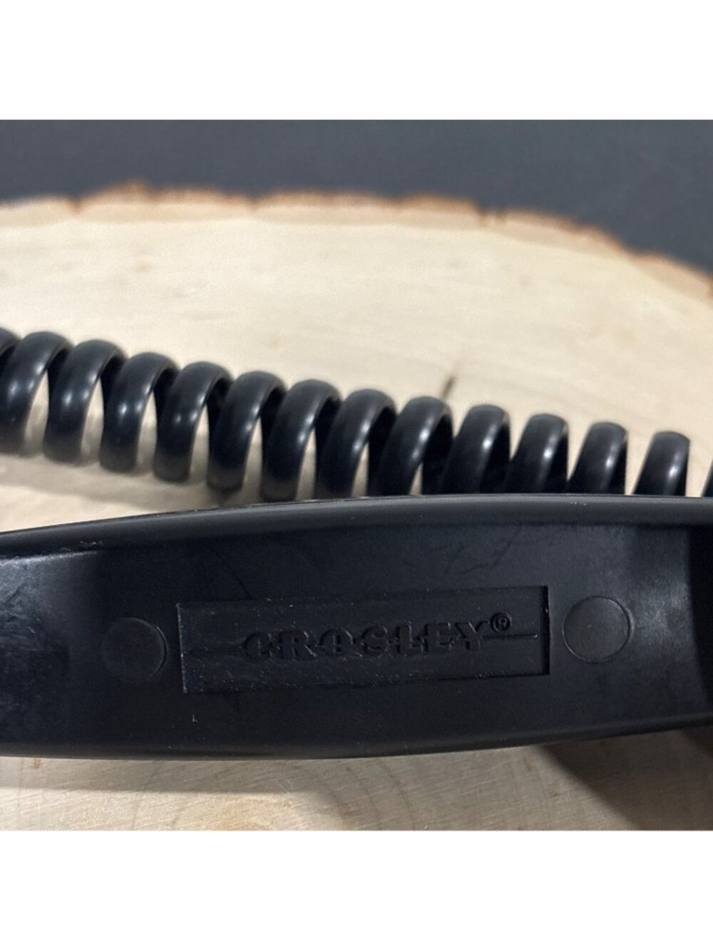 Crosley Retro Rotary Corded Telephone Black Vintage-Inspired Dial Design Functio - Picture 10 of 13